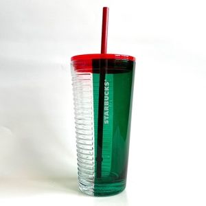 Starbucks 2021 Holiday 18 oz Glass Tumbler